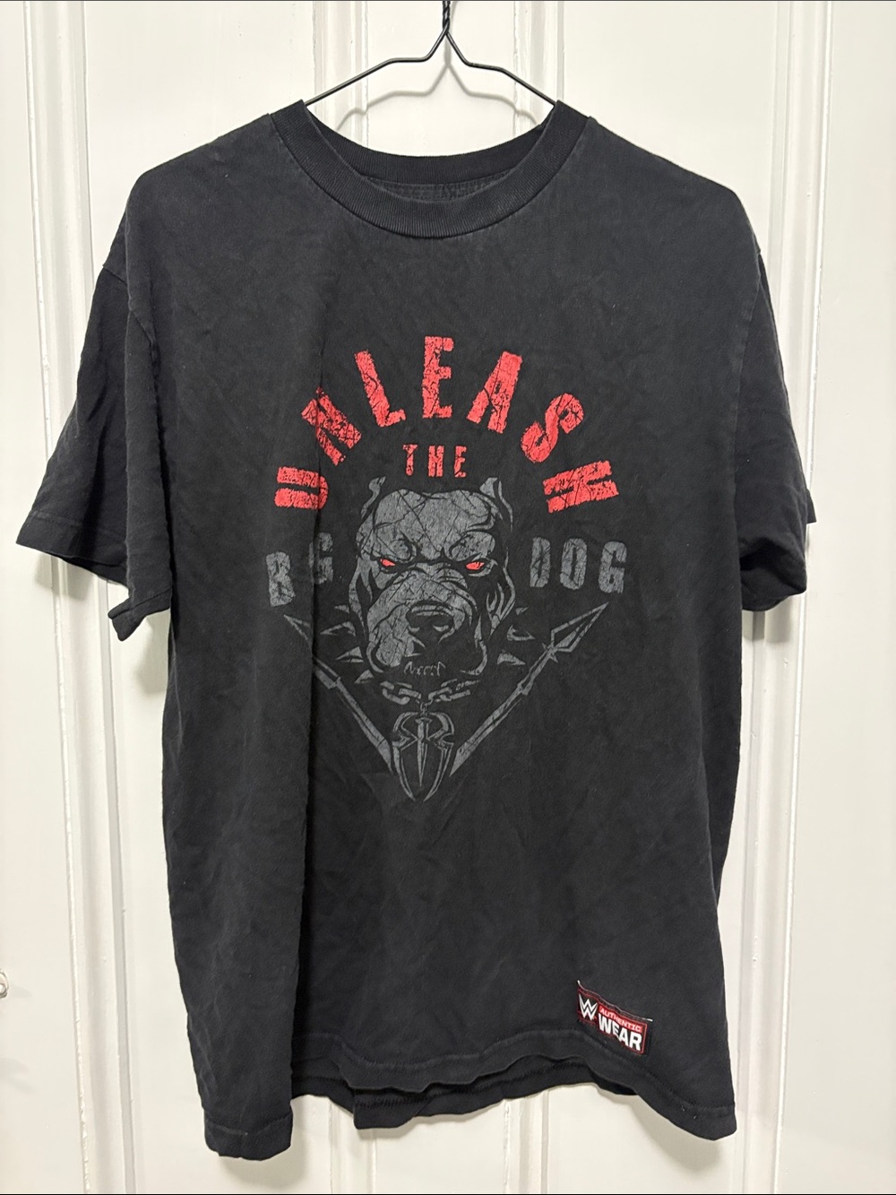 WWE Black Graphic 'Unleash the Beast' Short Sleeve Tee
